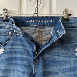 American Eagle Skinny Bermuda Jean Shorts | Size 8